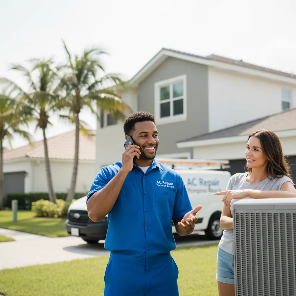AC Repair Pompano Beach customer support in Gower